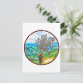 King Cervus Postkarte (Stehend Vorderseite)