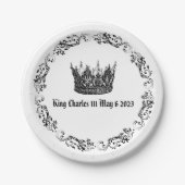 King Charles 111 Coronation Mai 2023 Paper Tellers Pappteller (Vorderseite)