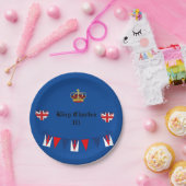 King Charles 111 Crown Royal Pappteller (Party)