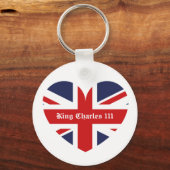King Charles 111 Crown Royal Schlüsselanhänger (Vorderseite)