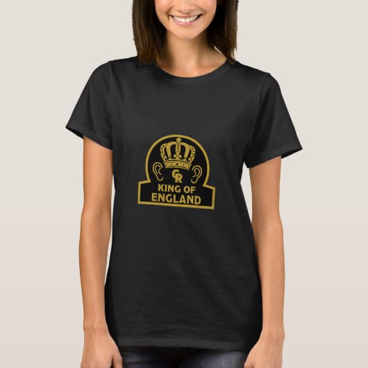 King Charles British Royal Coronation T-Shirt (Vorderseite)