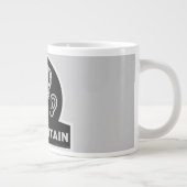 King Charles British Royal Crown Coffee Tasse (Rechts)