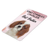 King Charles Cavalier Best Brother Magnet (Linke Seite)