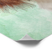 King Charles Cavalier Best Mama Poster (Ecke)