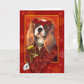 King Charles Cavalier Cards Dankeskarte (Vorderseite)