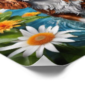 King Charles Cavalier Poster (Ecke)