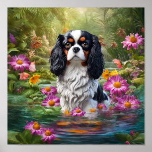 King Charles Cavalier Poster
