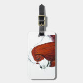 King Charles Cavalier Spaniel Gepäckanhänger (Vorderseite vertikal)