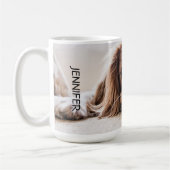 King Charles Cavalier Spaniel Personalisiert Kaffeetasse (Links)