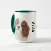 King Charles Cavalier Spaniel Personalized Mug Tasse (Vorderseite Links)