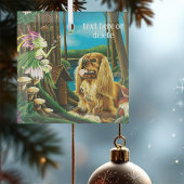 King Charles Cavalier Spaniel Sprite Fantasy Ornament Aus Glas