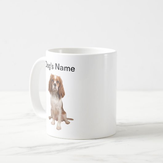 King Charles Cavalier Spaniel Tasse (Vorderseite Links)
