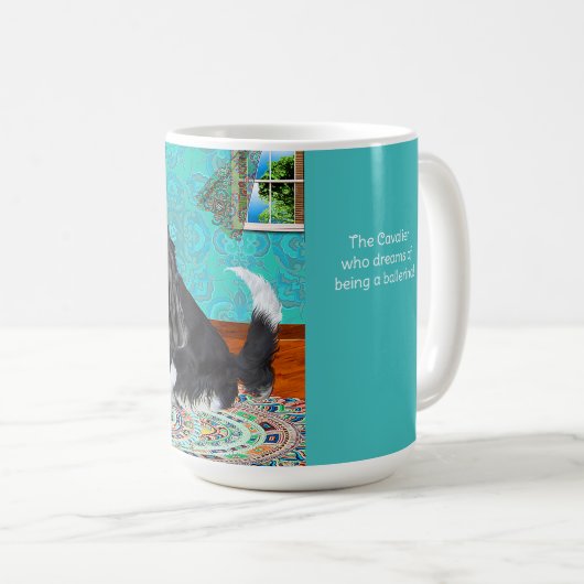 King Charles Cavalier Spaniel Travel Mug Kaffeetasse (VorderseiteRechts)