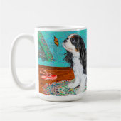 King Charles Cavalier Spaniel Travel Mug Kaffeetasse (Links)