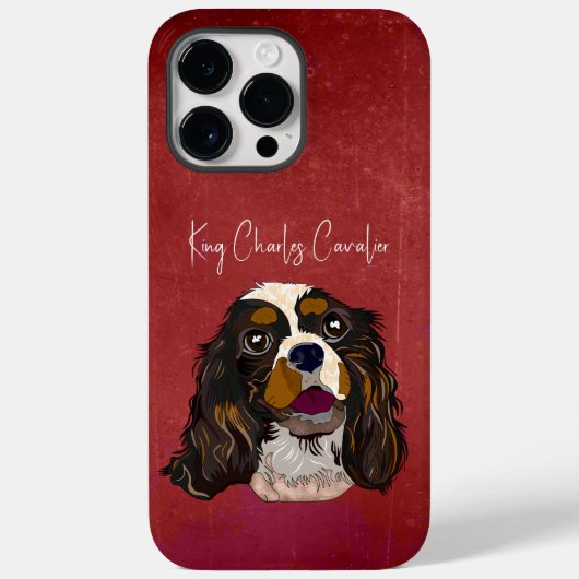 King Charles Cavalier Ugly Face Case-Mate iPhone Hülle (Rückseite)