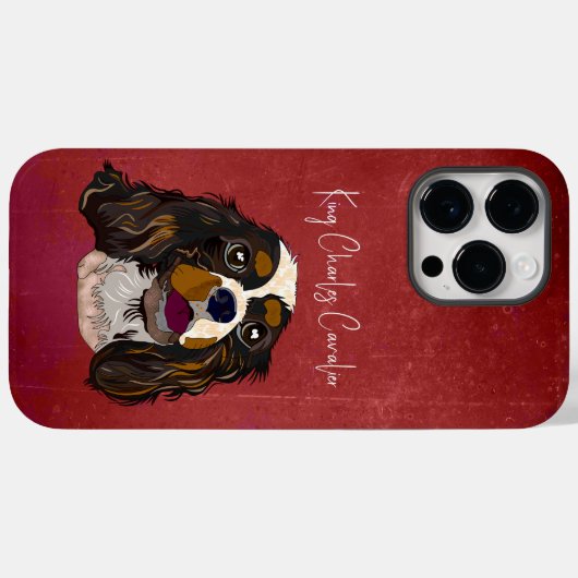King Charles Cavalier Ugly Face Case-Mate iPhone Hülle (Rückseite (Horizontal))