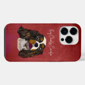 King Charles Cavalier Ugly Face iPhone Hülle (Rückseite (Horizontal))