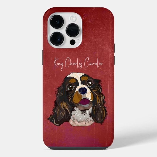 King Charles Cavalier Ugly Face iPhone Hülle (Rückseite)