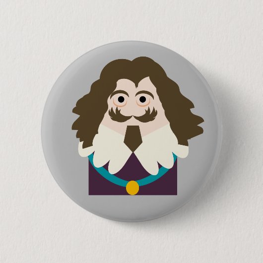 King Charles I Button (Vorderseite)