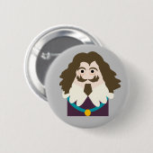 King Charles I Button (Vorne & Hinten)