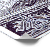 King Charles I Poster (Ecke)