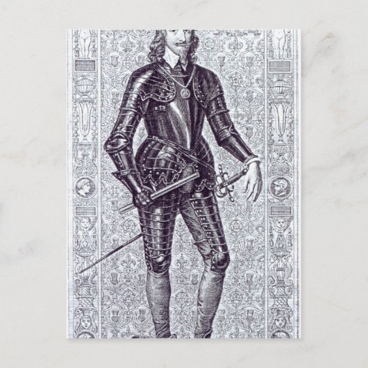 King Charles I Postkarte (Vorderseite)