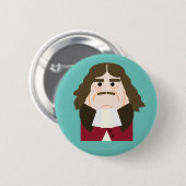 King Charles II Button (Vorne & Hinten)