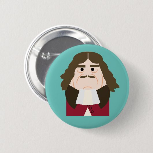 King Charles II Button (Vorne & Hinten)