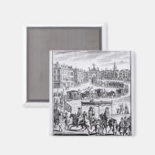 King Charles II Magnet (Vorderseite/Rückseite)