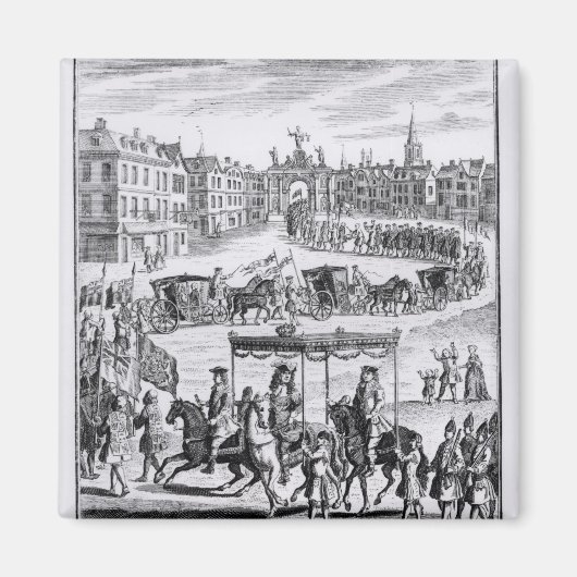 King Charles II Magnet (Vorne)