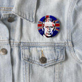 King Charles III 6 Cm Round Abzeichen Button (Beispiel)