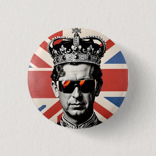 King Charles iii Abzeichen Button-Taste Gewerkscha Button