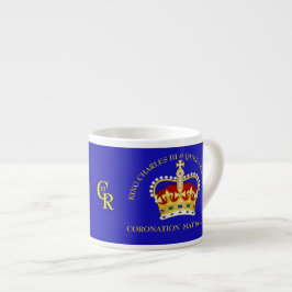  King Charles III and Queen Camilla    Espressotasse