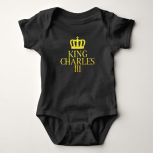 King Charles III Baby Strampler