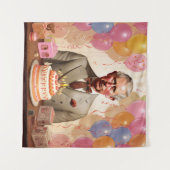 King Charles III Birthday Party Wandteppich (Vorderseite (Horizontal))