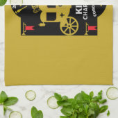 King Charles III British Coronation 2023 Geschirrtuch (Gefaltet)