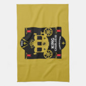 King Charles III British Coronation 2023 Geschirrtuch (Vertikal)