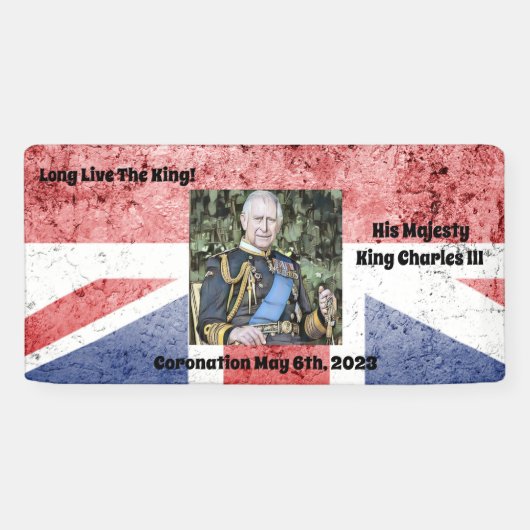 King Charles III Coronation bearbeitet Banner (Horizontal)