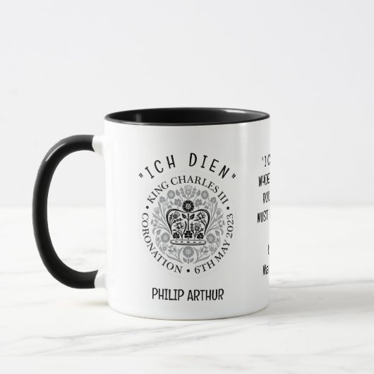 KING CHARLES III CORONATION CHRISTLICH TASSE (Links)
