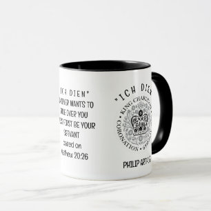 KING CHARLES III CORONATION CHRISTLICH TASSE