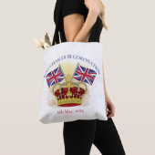 King Charles III Coronation Crown and Flags Tasche (Von Nahem)