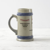 King Charles III Coronation Day Beer Stein Bierglas (Links)