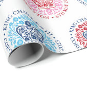 KING CHARLES III CORONATION GESCHENKPAPIER (Rolleneckpunkt)