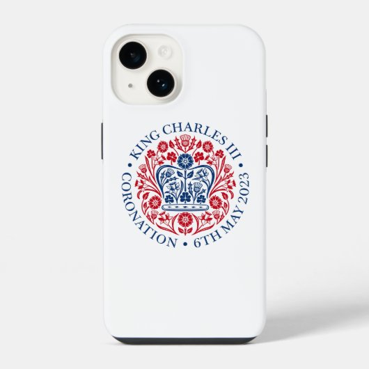 King Charles III Coronation iPhone Hülle (Rückseite)