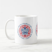 King Charles III Coronation Kaffeetasse (Links)