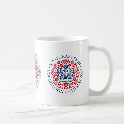 King Charles III Coronation Kaffeetasse (Rechts)