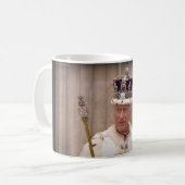 King Charles III Coronation Kaffeetasse (Vorderseite Links)