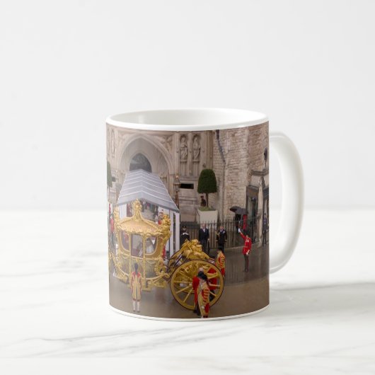 King Charles III Coronation Kaffeetasse (VorderseiteRechts)