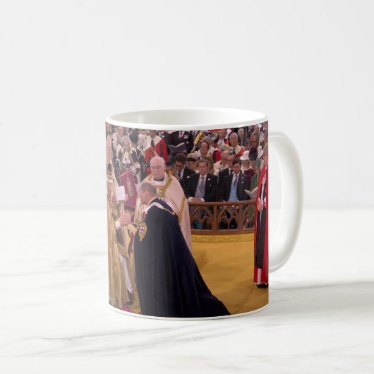 King Charles III Coronation Kaffeetasse (VorderseiteRechts)