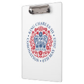 King Charles III Coronation Klemmbrett (Links)